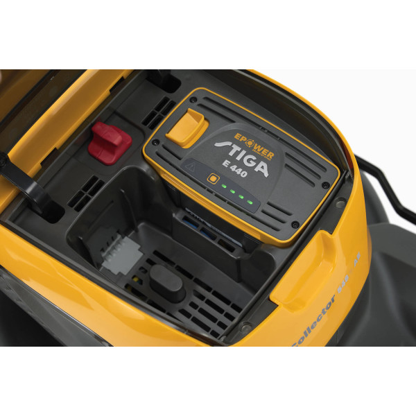 Купити Газонокосарка акумуляторна безщіткова STIGA Collector548AEKit Україна Київ. Офіційний фірмовий магазин Стіга. Садовий інструмент та техніка 